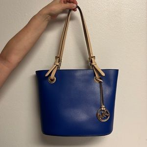 Blue Michael Kors Shoulder Bag